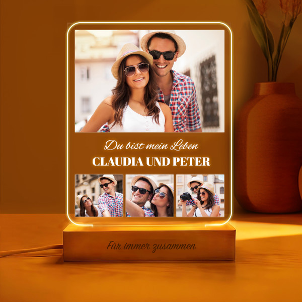 Personalisierte Porträtlampe