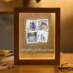 Miniaturansicht von Personalisierte Polaroid-Lampe mit Fotos