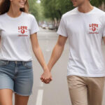 Miniaturansicht von Personalisierbares Cupido-T-Shirt mit Namen