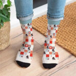 Miniaturansicht von Personalisierte Socken mit Icons, Foto und Text