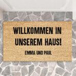 Miniaturansicht von Personalisierte Fußmatte mit Texten und Foto