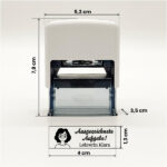 Miniaturansicht von Personalisierter Stempel für Lehrer mit Zeichnung und Namen