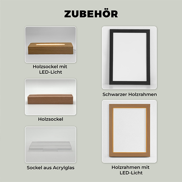 Personalisierte Porträtlampe