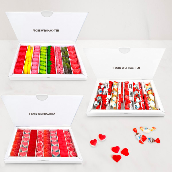 Süßigkeitenbox mit Labubu-Weihnachtspuppe mit personalisiertem Namen