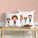 Miniaturansicht von Personalisierbares Funkos-Kissen mit Namen