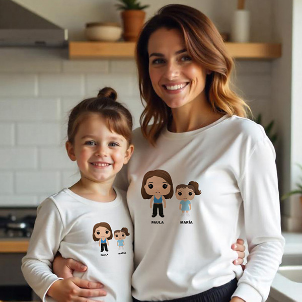 Funko-Pyjama für Sommer oder Winter mit personalisierten Namen