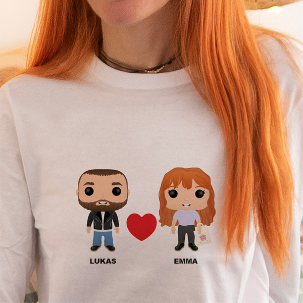 Funko-Pyjama für Sommer oder Winter mit personalisierten Namen