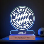 Miniaturansicht von Lampe mit Wappen Bayern Múnich personalisiert