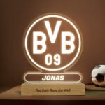 Miniaturansicht von Lampe mit Wappen Borussia Dortmund (BVB) personalisiert