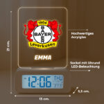 Miniaturansicht von Wecker mit Licht mit deinem personalisierten Wappen