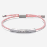 Miniaturansicht von Geflochtenes Damenarmband mit personalisiertem Text