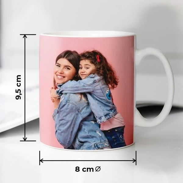 Personalisierte Fototasse