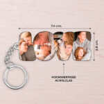 Miniaturansicht von LOVE Schlüsselanhänger mit personalisierten Fotos