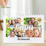 Miniaturansicht von Puzzle Papa mit 4 personalisierten Fotos im Collage-Design