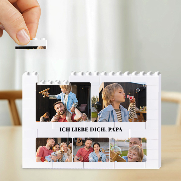 Puzzle Porträts mit Fotos und personalisiertem Text