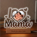 Miniaturansicht von I-Love-Mama-Lampe mit personalisiertem Foto