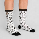 Miniaturansicht von Fußballsocken mit personalisiertem Foto und Text