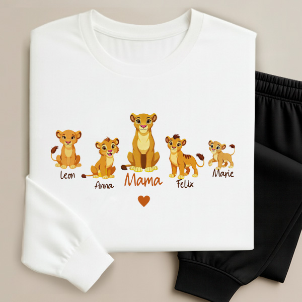 Pyjama Beste Mama mit personalisierten Namen