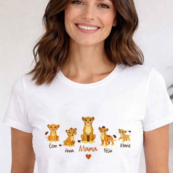 Pyjama Beste Mama mit personalisierten Namen