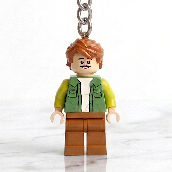 Schlüsselanhänger mit personalisierter Minifigur Lego