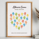 Miniaturansicht von Poster für Lehrkräfte mit Händen und personalisierten Namen