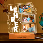 Miniaturansicht von Lampe für Lehrkräfte mit 3 personalisierten Fotos