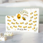 Miniaturansicht von Block-Puzzle mit Bienchen und personalisierten Namen