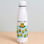 Miniaturansicht von Flasche für Lehrkräfte mit Fröschchen und personalisierten Namen