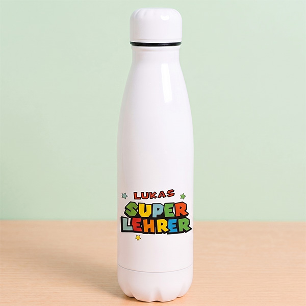 Super-Profe-Flasche mit personalisierten Namen