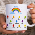 Miniaturansicht von Tasse Regen mit personalisierten Namen