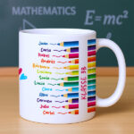 Miniaturansicht von Tasse Buntstifte mit personalisierten Namen
