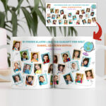 Miniaturansicht von Personalisierte Tasse mit Schülerfotos und Text