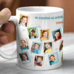 Miniaturansicht von Personalisierte Tasse mit Schülerfotos und Text