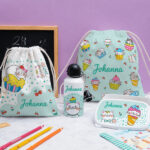 Miniaturansicht von Personalisierte Kinderflasche mit Kätzchen