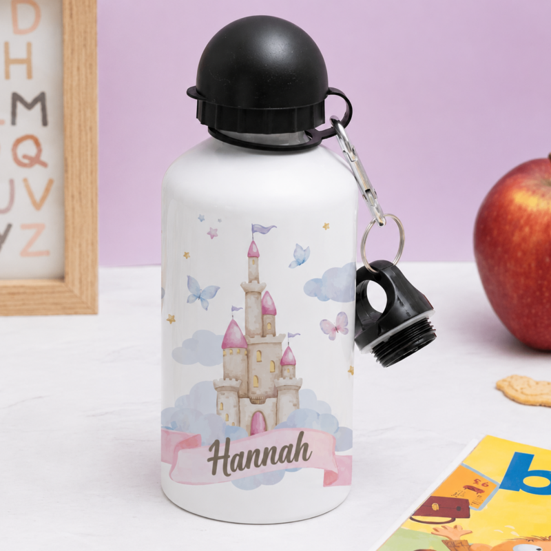 Personalisierte Kinderflasche mit Feen