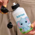 Miniaturansicht von Personalisierte Kinderflasche mit Dschungeltieren