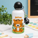 Miniaturansicht von Personalisierte Kinderflasche mit Dschungeltieren