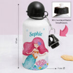 Miniaturansicht von Personalisierte Kinderflasche mit Meerjungfrau