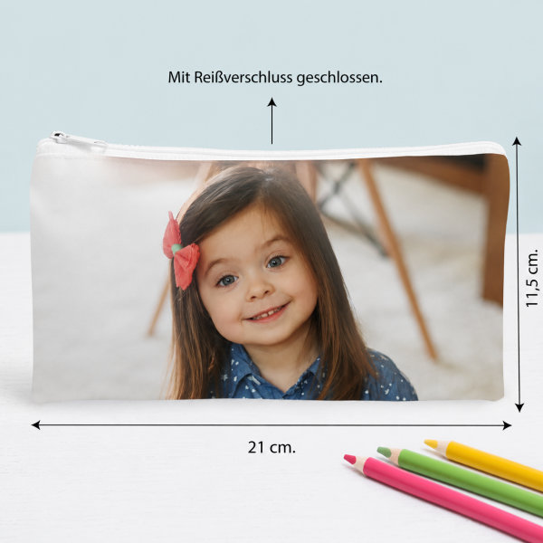 Personalisiertes Kinder-Federmäppchen mit Foto