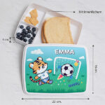 Miniaturansicht von Personalisierte Kinder-Brotdose Fußball