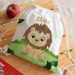 Miniaturansicht von Personalisierter Kinder-Turnbeutel mit Dschungeltieren