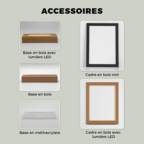 Lampe Spotify personnalisée