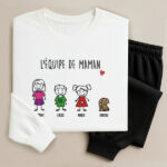 Pyjama Personnages Été ou Hiver avec Texte personnalisé Vignette de Pyjama Personnages Été ou Hiver avec Texte personnalisé