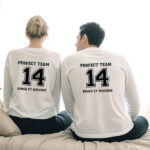 Vignette de Pyjama Perfect Team été ou hiver avec prénom et numéro personnalisés