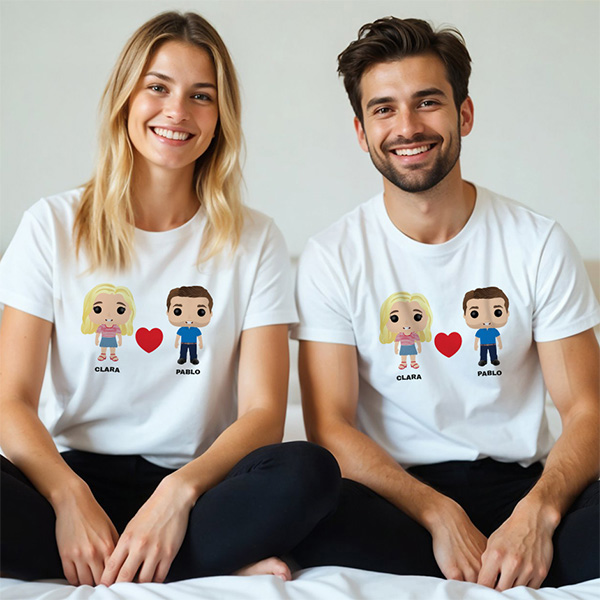 Pyjama Funkos été ou hiver avec texte personnalisé