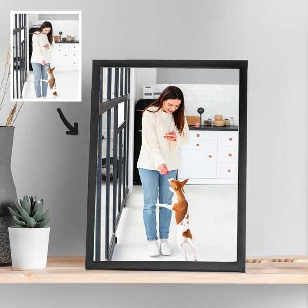 Plaque ou Lampe avec Votre Photo personnalisée