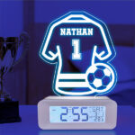 Vignette de Réveil lumineux Maillot de Football personnalisé