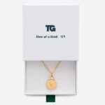 Vignette de Collier avec Brillants Supérieurs et Texte personnalisé