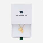 Vignette de Collier Cœurs avec Texte personnalisé