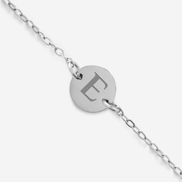 Bracelet Femme avec Initiale personnalisée